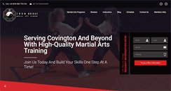 Desktop Screenshot of karatecovington.com